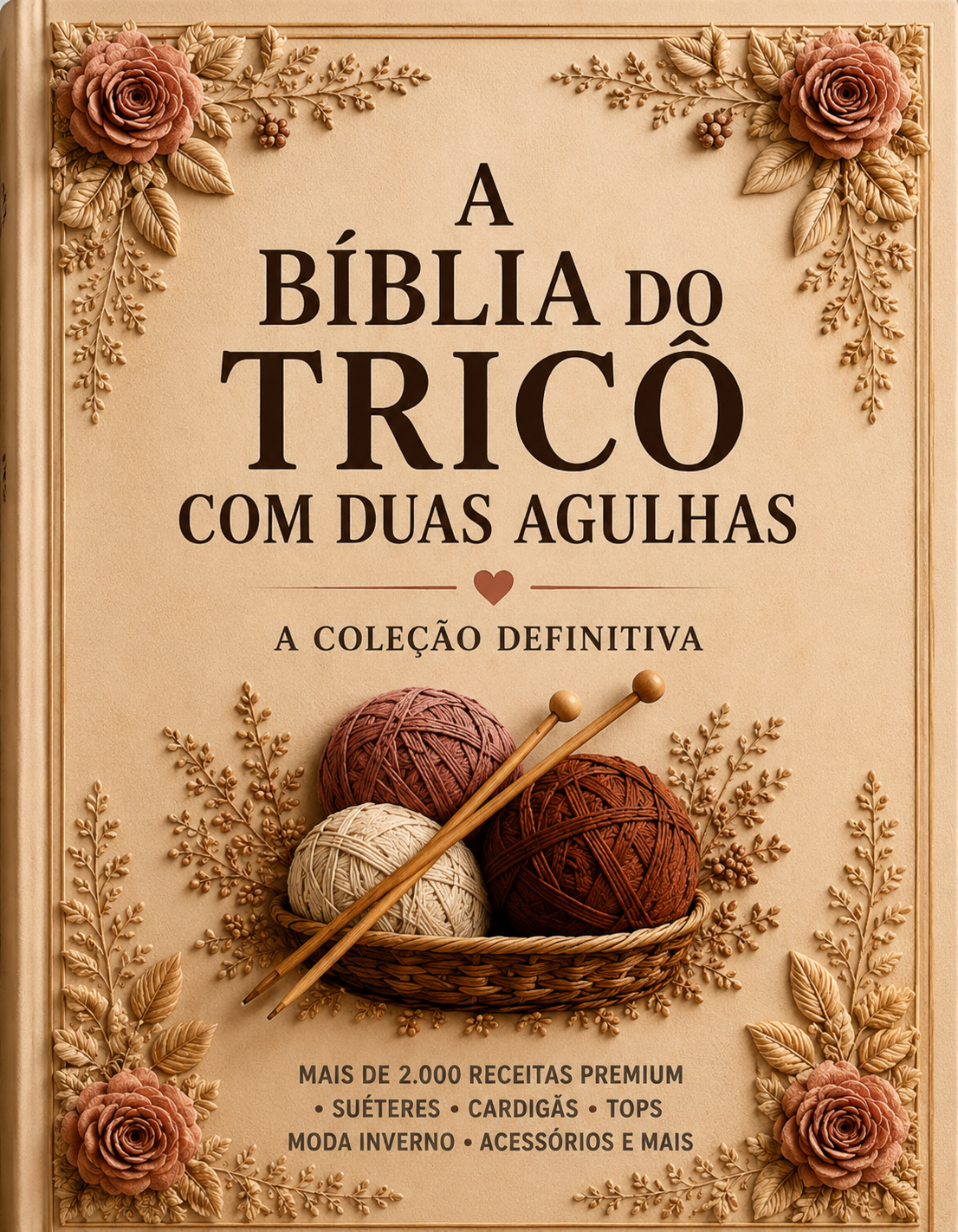 Capa da Bíblia do Tricô